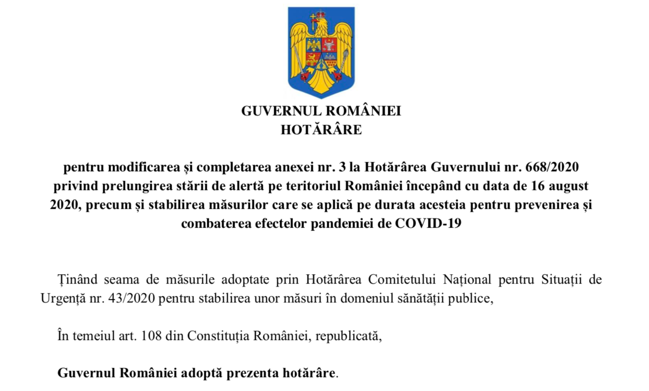 Guvernul României a hotărât programul sălilor de jocuri de noroc de la 1 septembrie Guvernul Romaniei