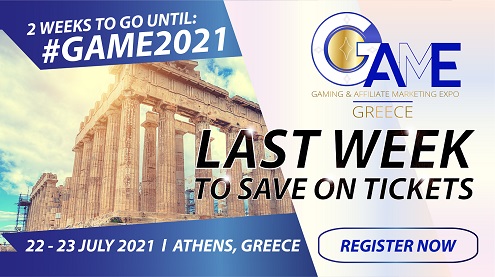 COUNTDOWN TO GAME GREECE Game Greece